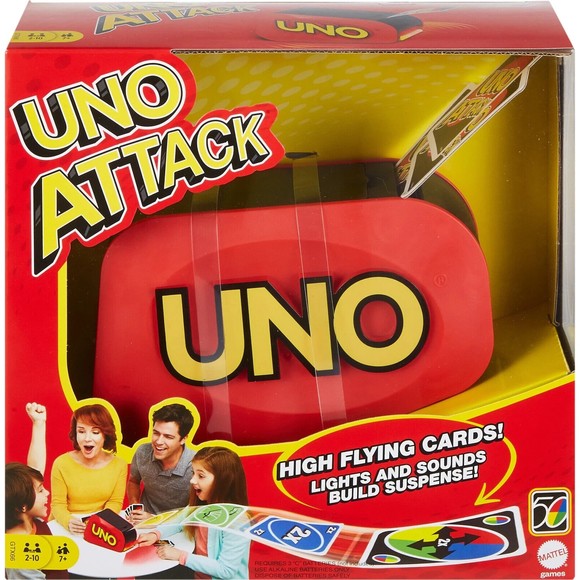 UNO Attack High Flying Card Game By Mattel GTX66 - Picture 1 of 4
